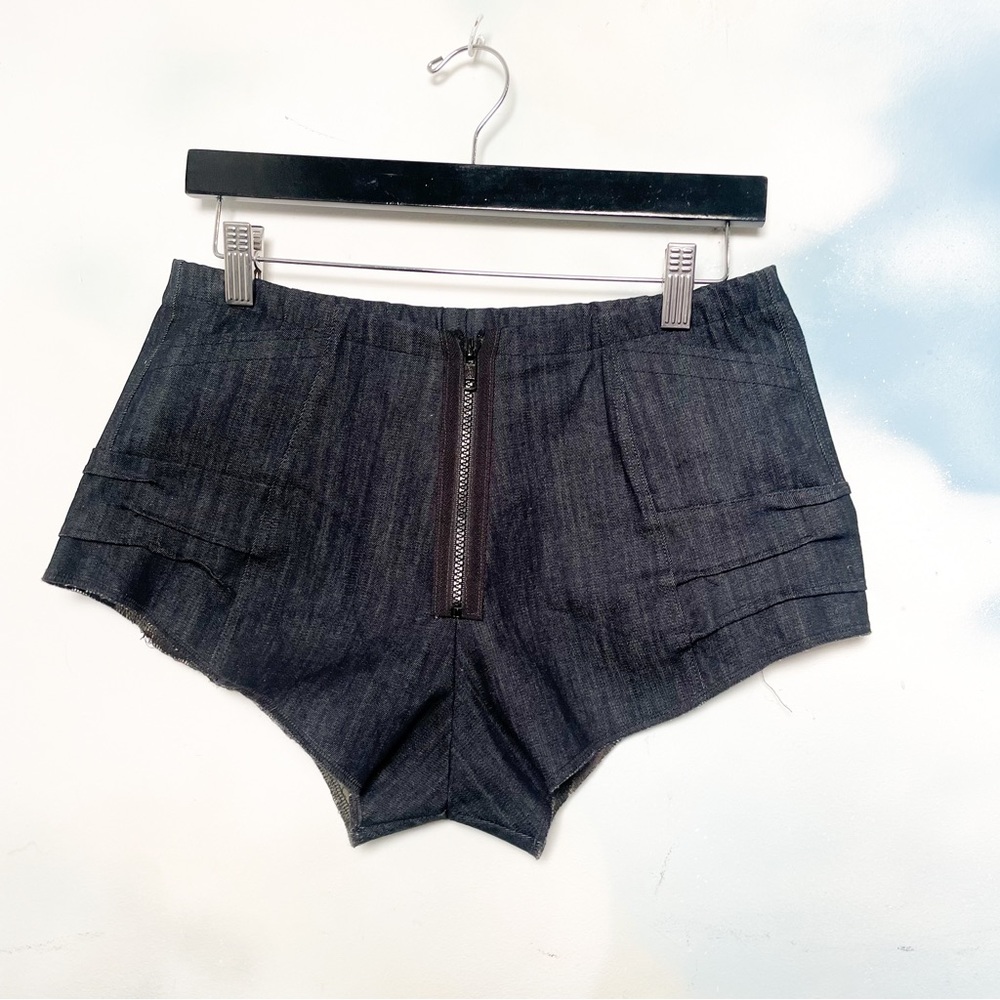 Handmade denim hot pants